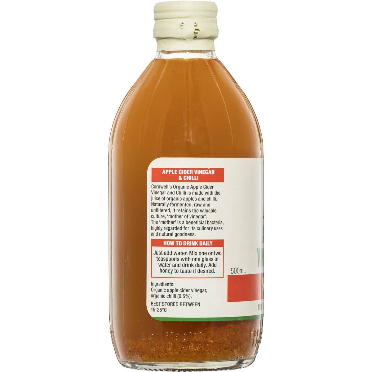 Cornwell's Apple Cider Vinegar & Chilli 500ml Woolworths