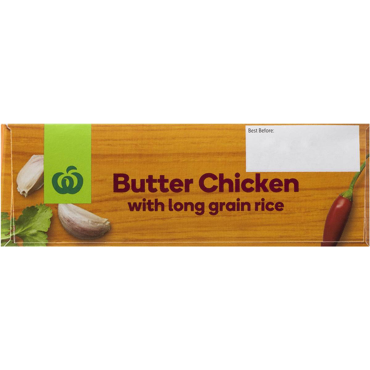 Woolworths Frozen Meal Butter Chicken & Rice 375g Woolworths
