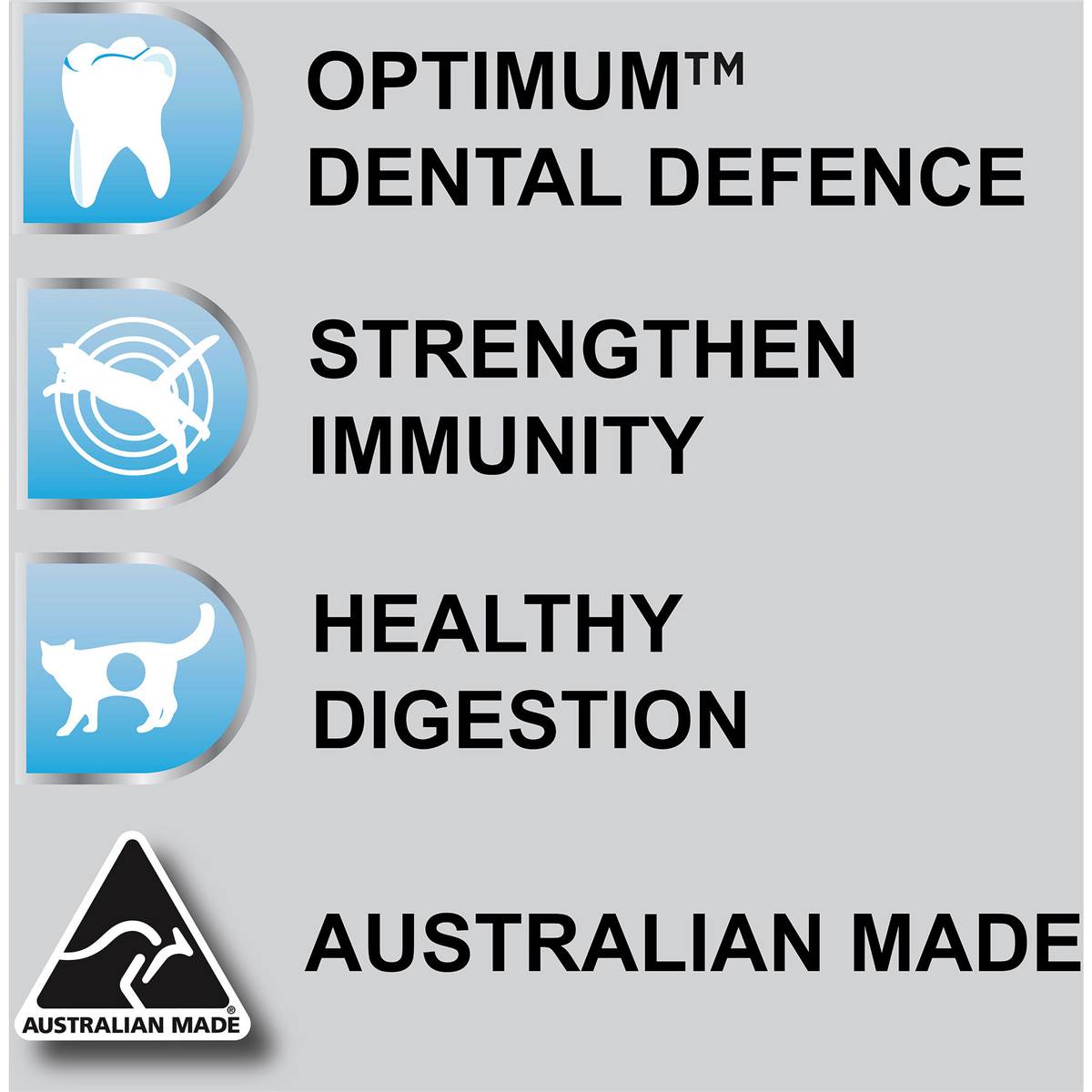 Optimum Oral Care 1+ Years With Chicken Dry Cat Food 800g Woolworths