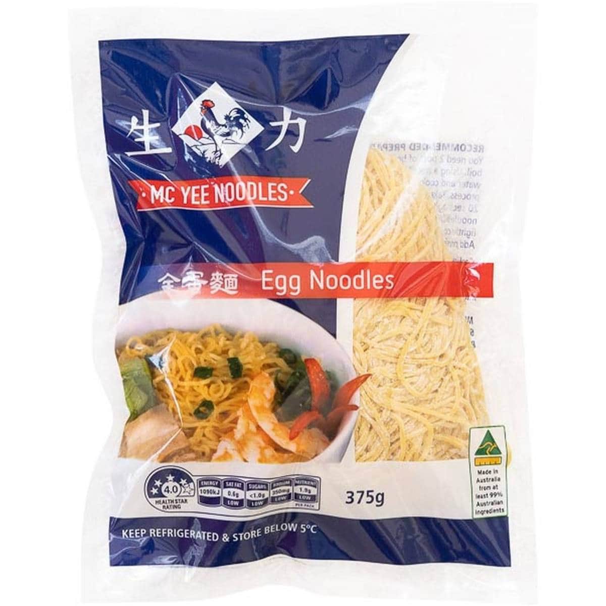 Mc Yee Egg Noodles Traditional 375g Woolworths