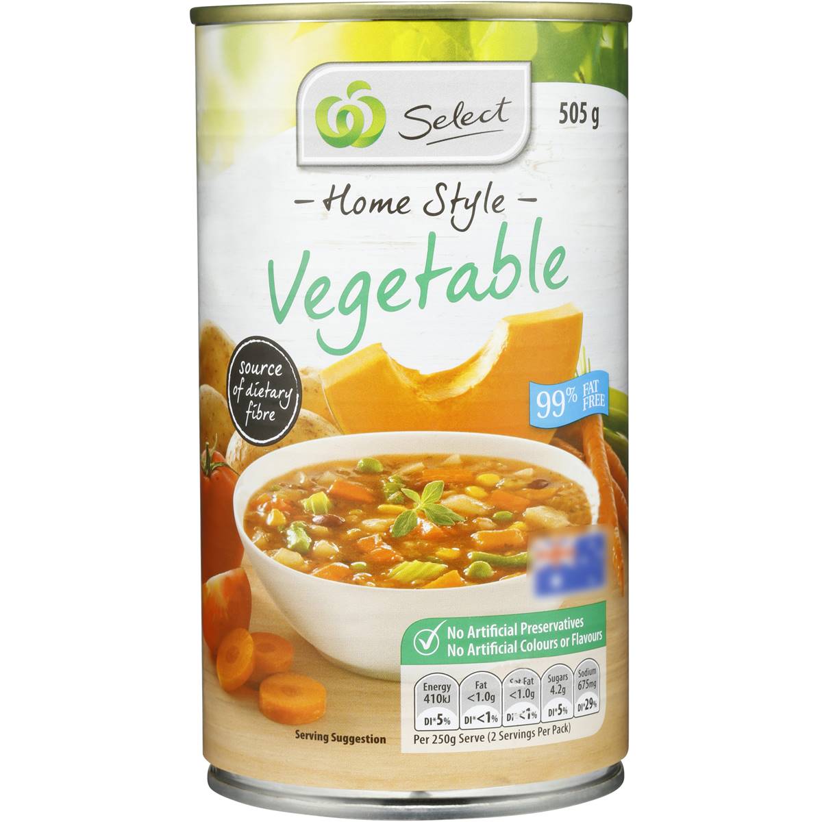 Woolworths Canned Soup Homestyle Vegetables 505g Woolworths