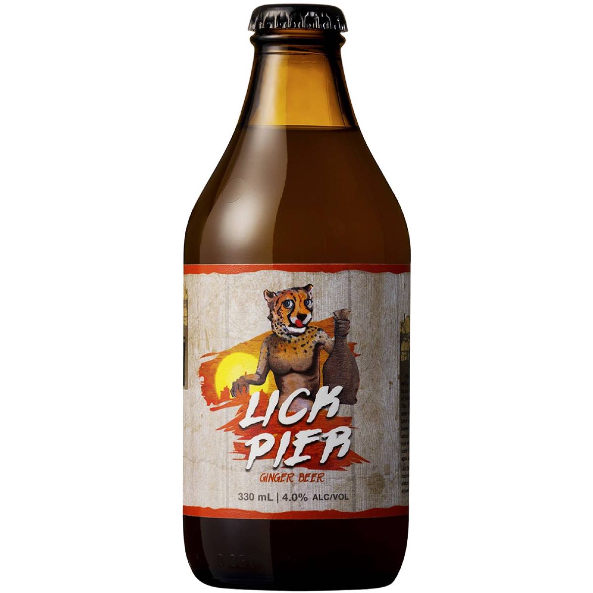 Lick Pier Ginger Beer Bottles