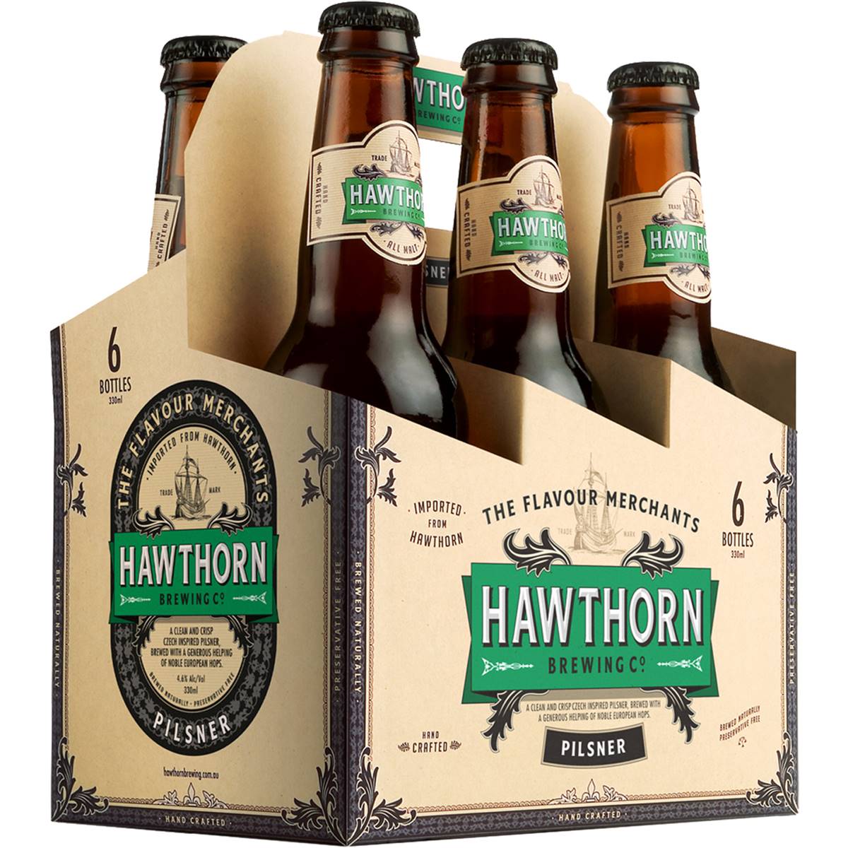 Hawthorn Brewing Co. Pilsner Bottles