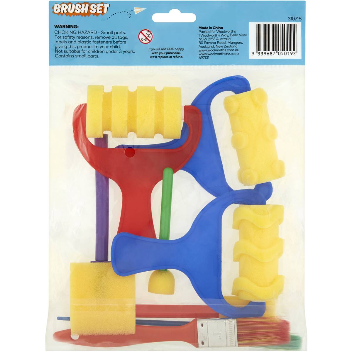 Woolworths Brush Set 9 Pack Woolworths