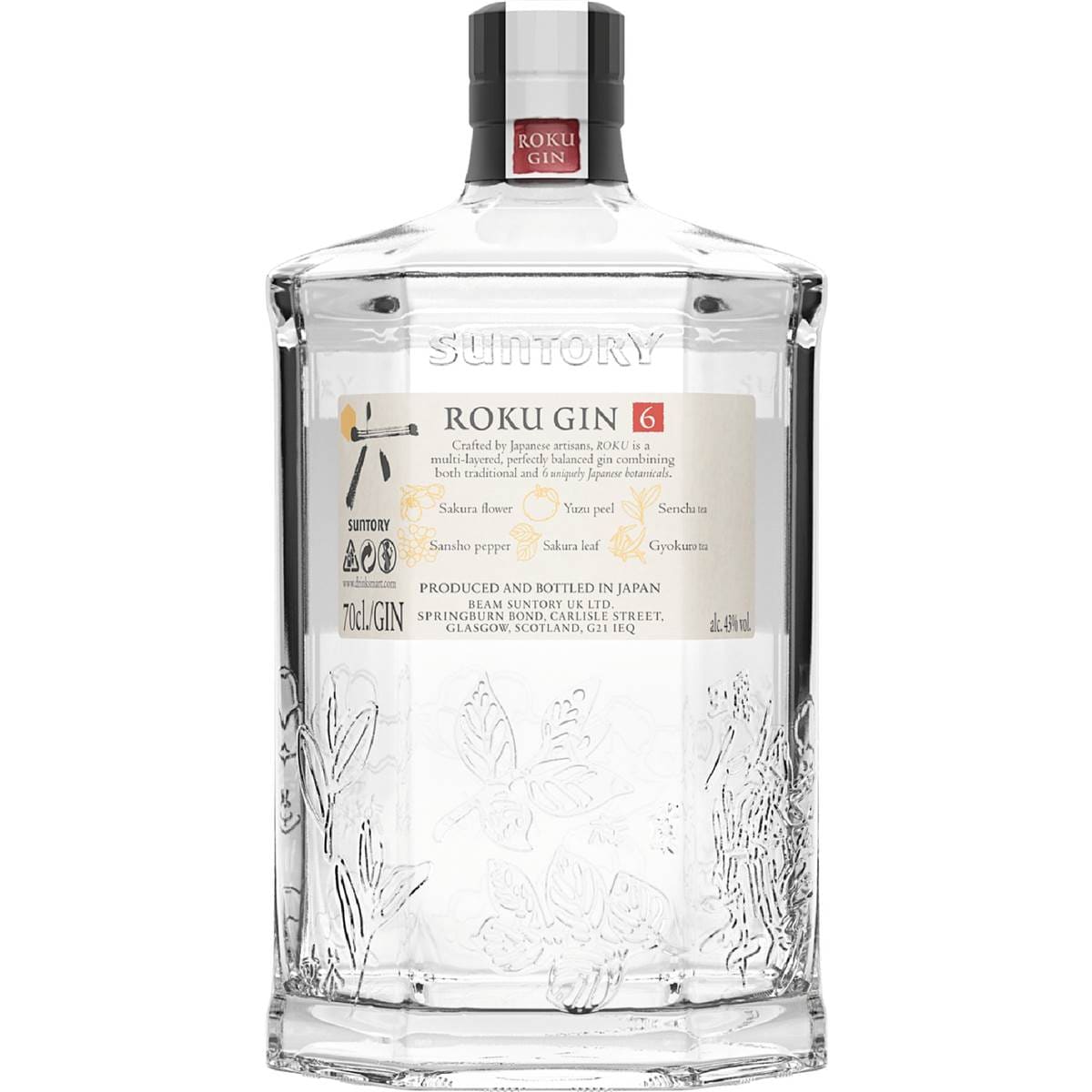 Roku Japanese Gin 700mL | Woolworths