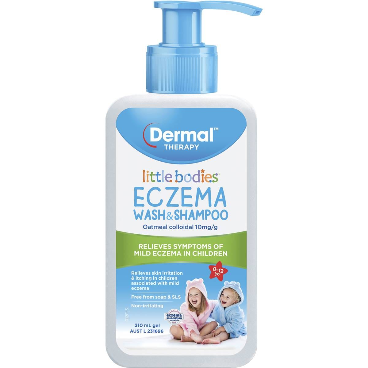 Little Bodies Eczema Relief Wash & Shampoo 210ml Woolworths