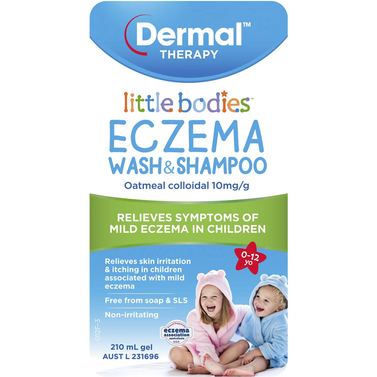 Little Bodies Eczema Relief Wash & Shampoo 210ml Woolworths
