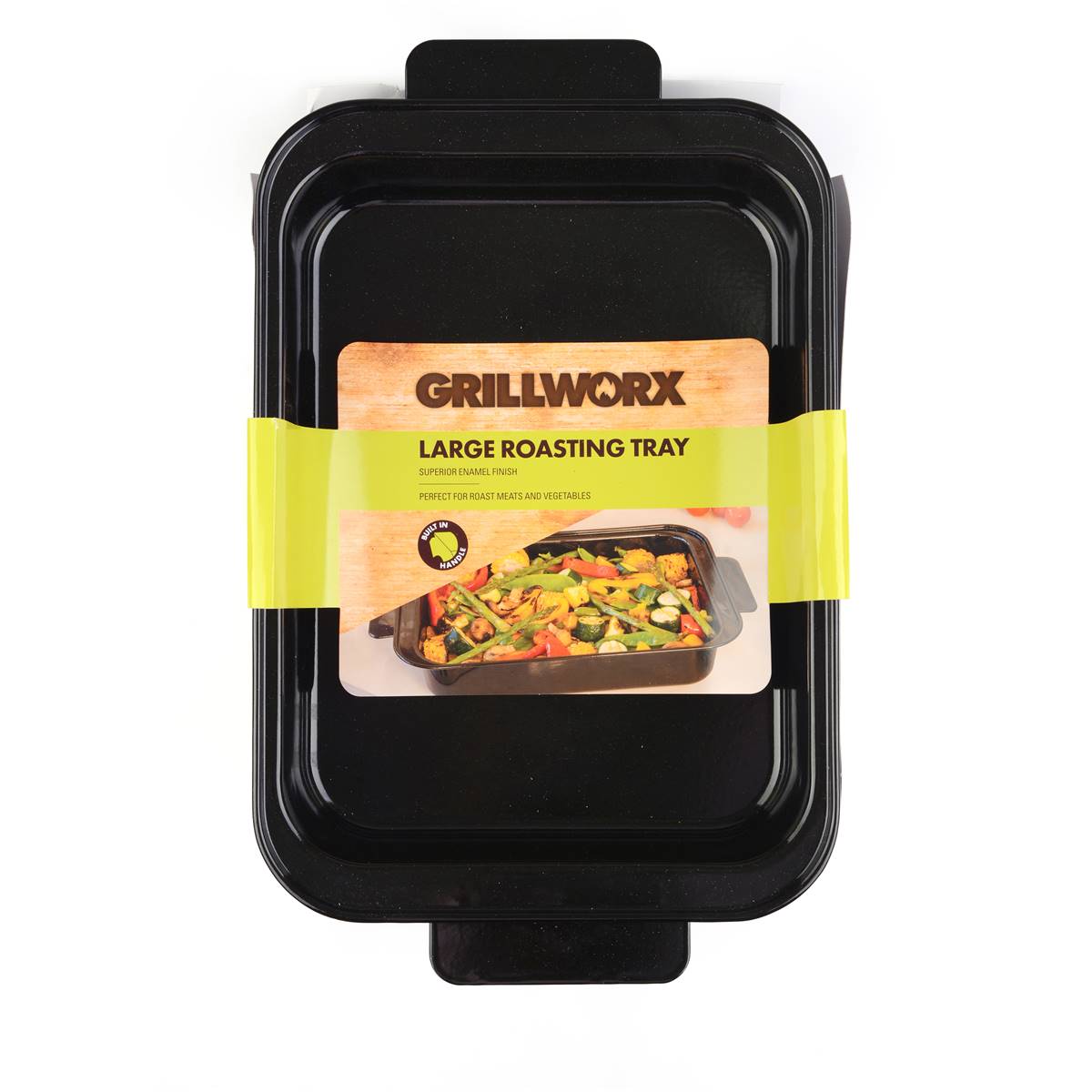 Grillworx Enamel Roasting Tray Each Woolworths