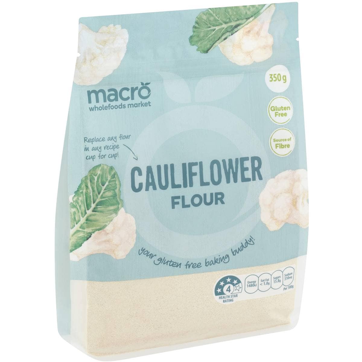 Macro Cauliflower Flour 350g Woolworths
