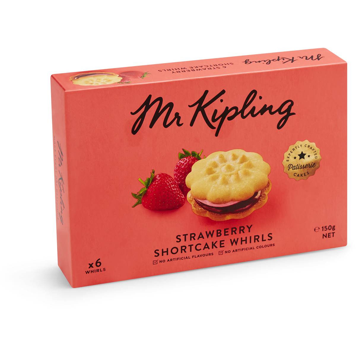 Mr Kipling Strawberry Shortcake Whirls