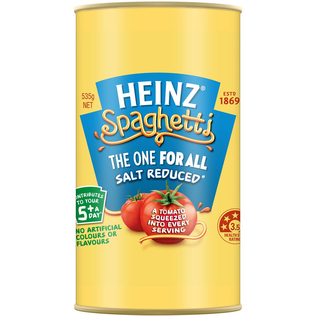 Heinz Spaghetti With Reduced Salt Salt Reduced