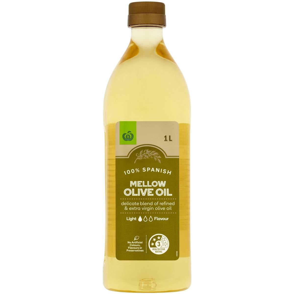 Woolworths Olive Oil Spanish Mellow 1l Woolworths