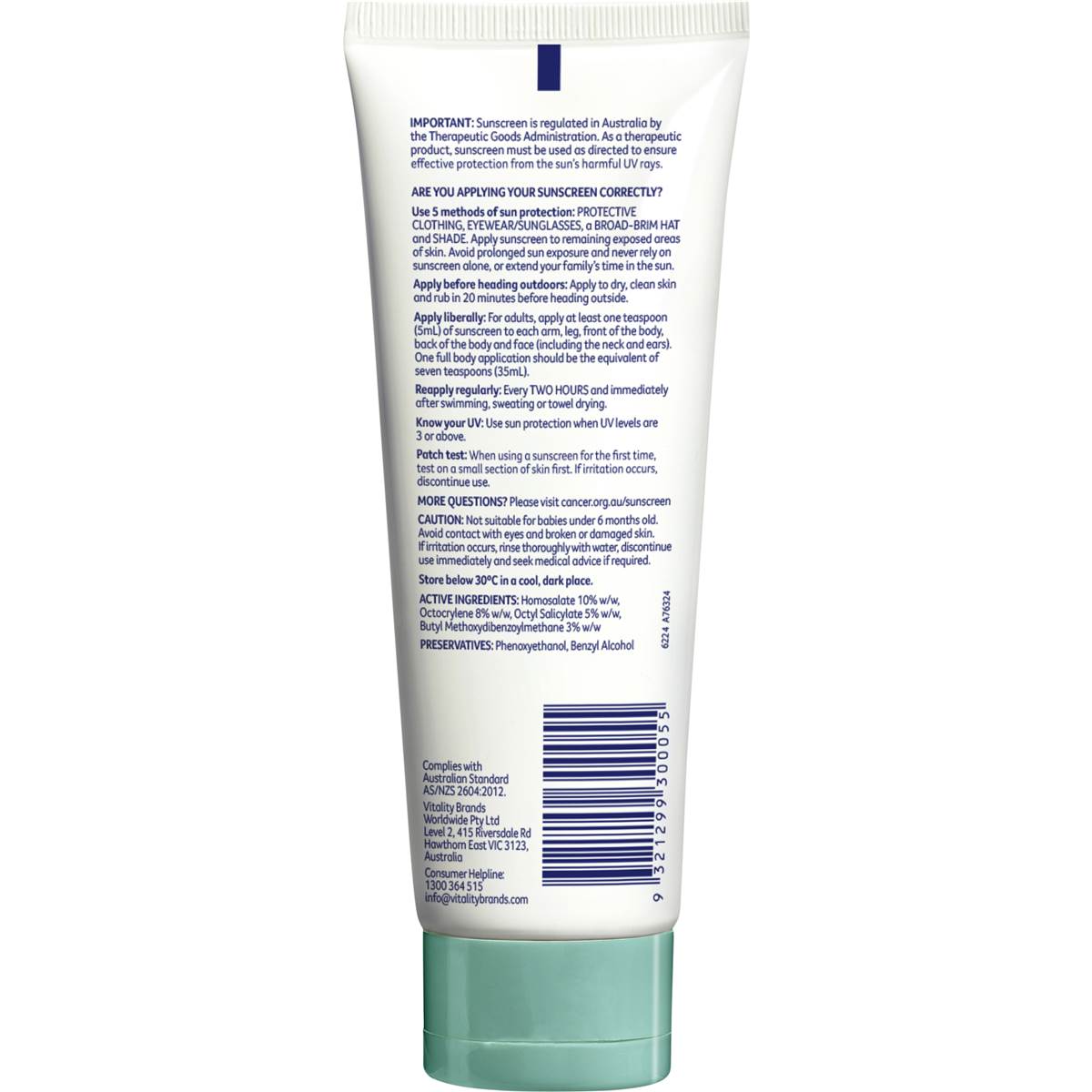 Cancer Council Moisture Sunscreen Spf 50+ 110ml | Woolworths