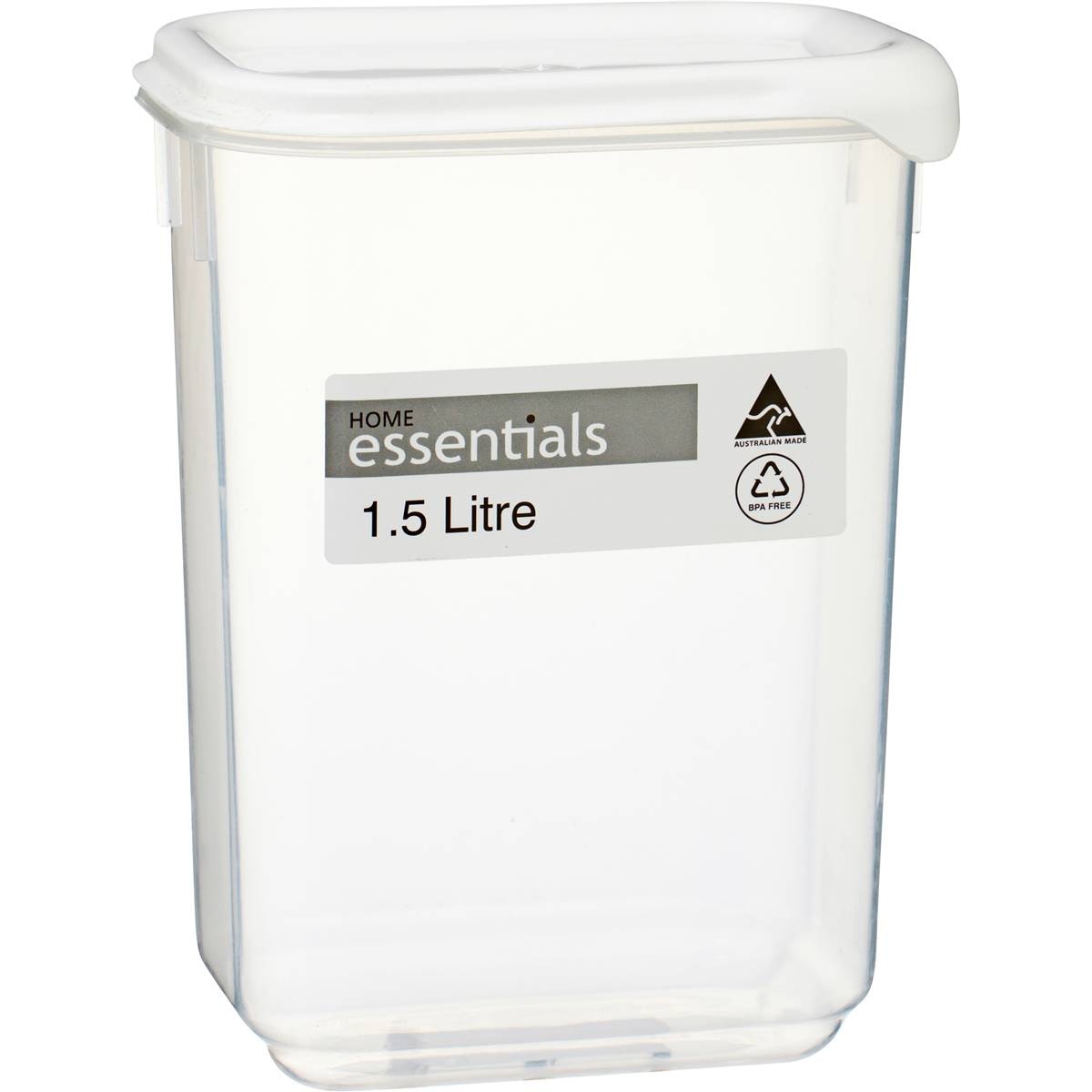 Essentials Plasticware Rectangle