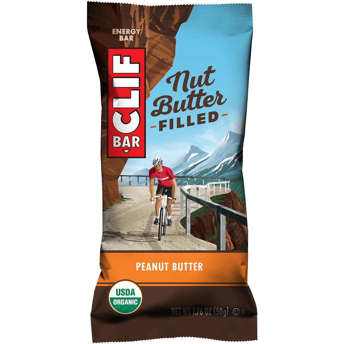 Clif Bar Peanut Nutbutter Filled