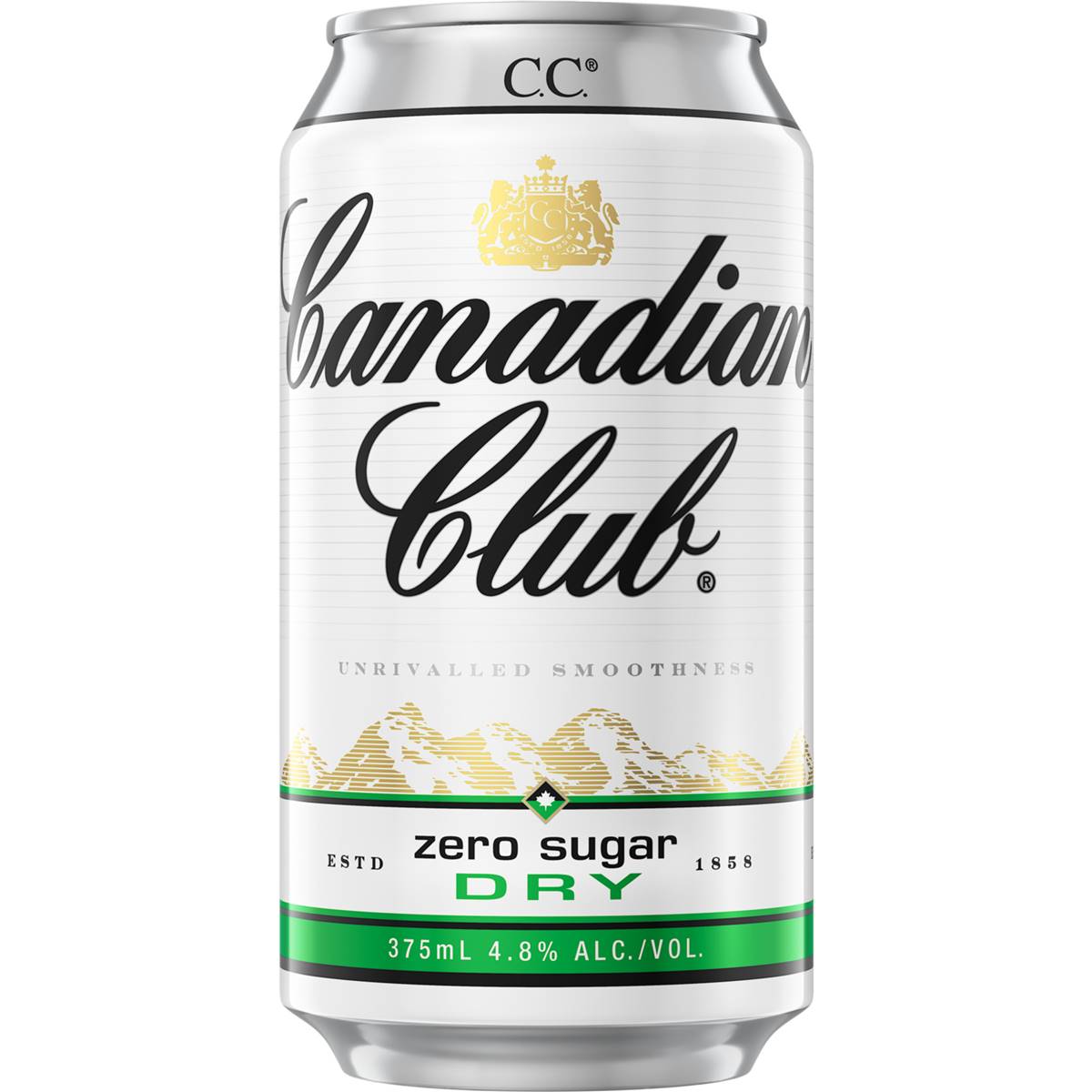 canadian-club-zero-sugar-dry-375ml-woolworths