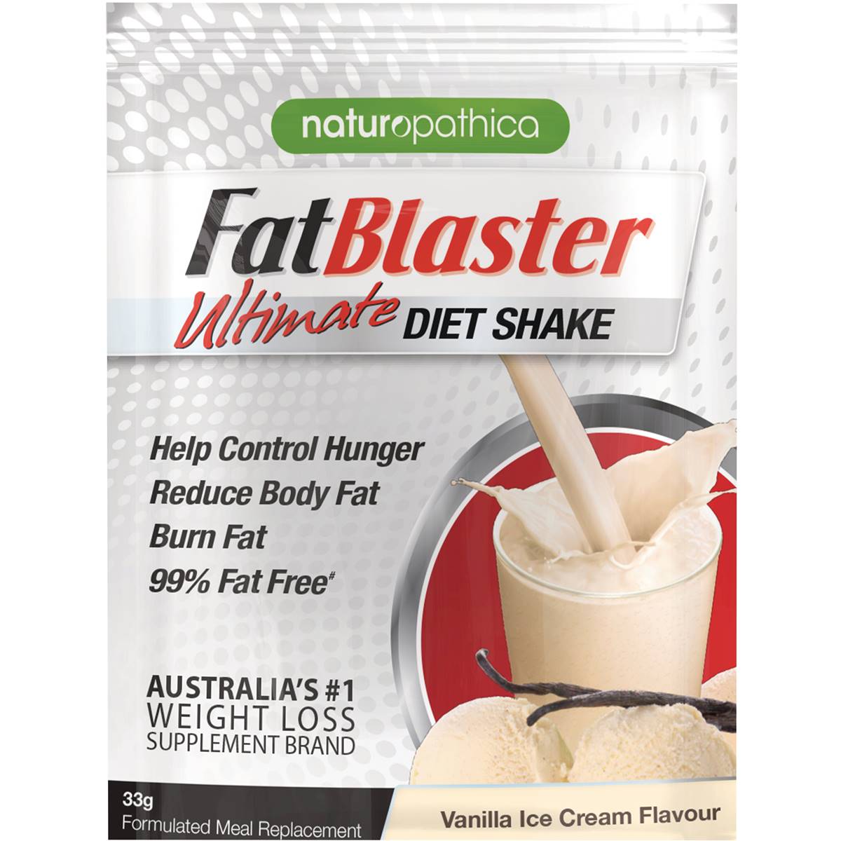 Fat Blaster Ultimate Vanilla Shake 33g | Woolworths