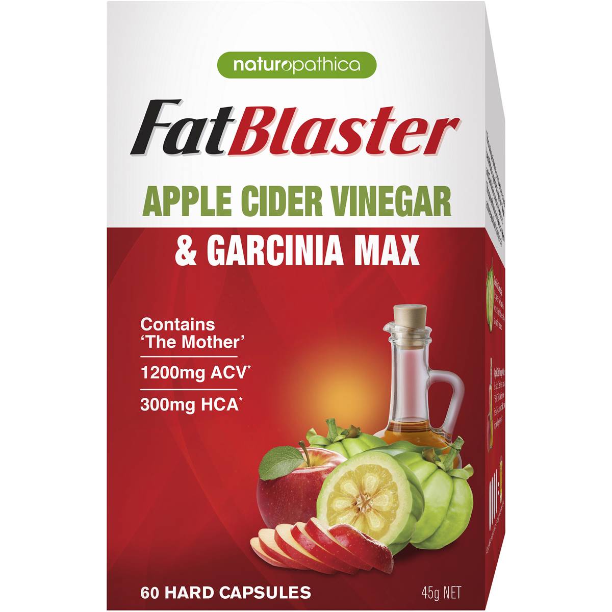Naturopathica Fat Blaster Apple Cider Vinegar & Garcinia Max