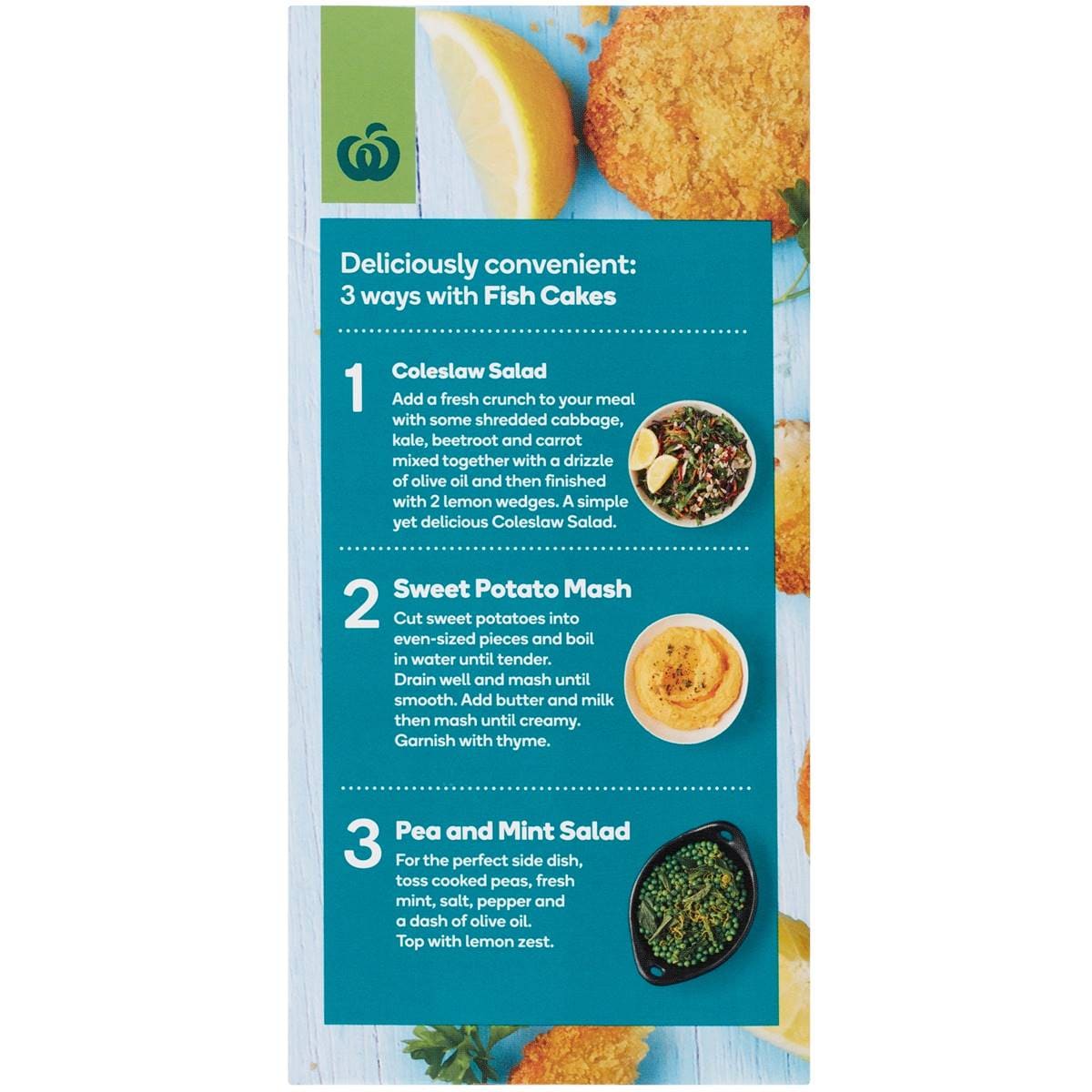 Woolworths Fish Cakes 6 Pack Woolworths