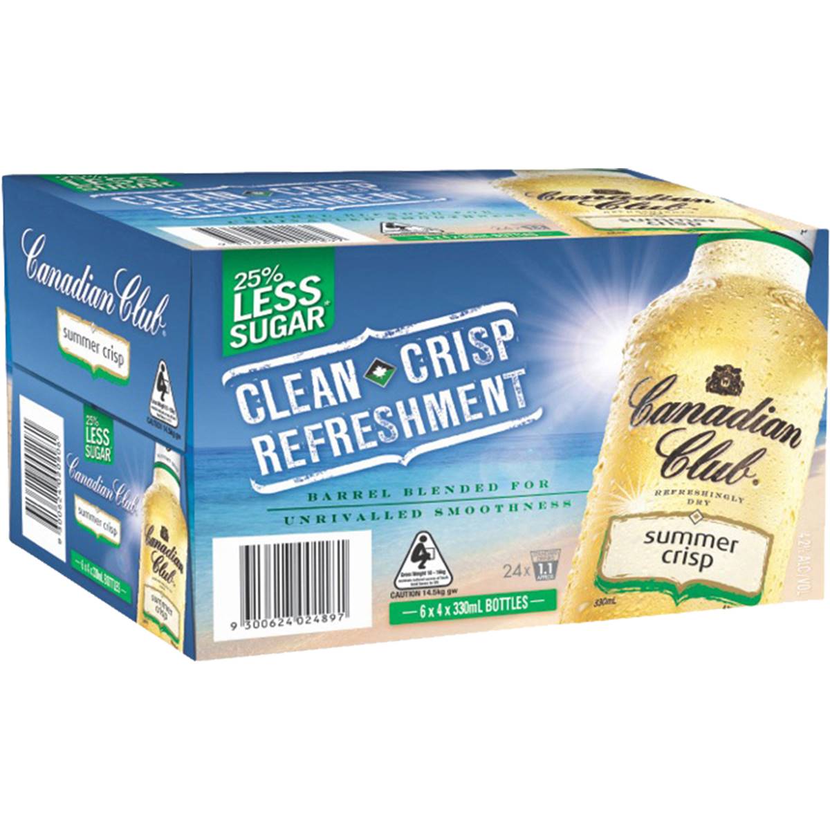 Canadian Club Whisky Summer Crisp Bottle