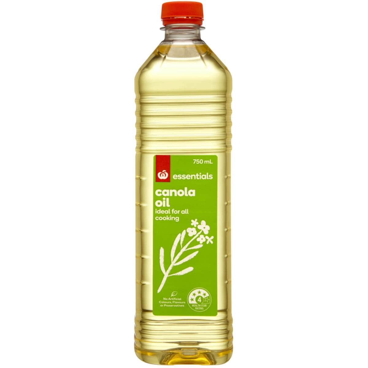 Essentials Canola Oil Oil 750ml Woolworths