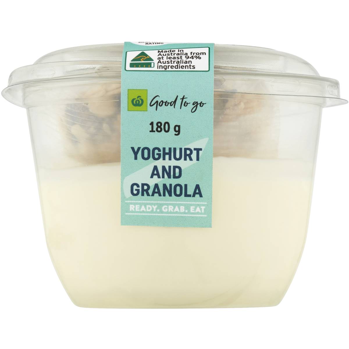 Woolworths Good To Go Yoghurt & Granola Pot 180g Woolworths
