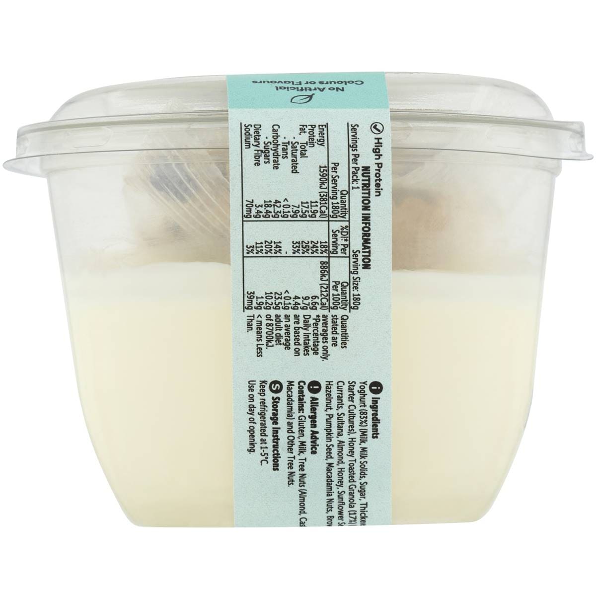 Woolworths Good To Go Yoghurt & Granola Pot 180g Woolworths