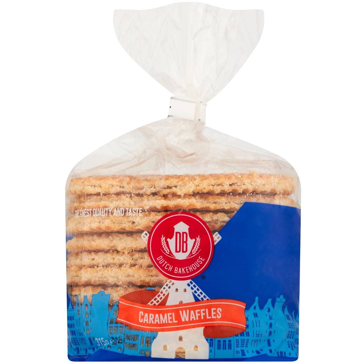 Dutch Bakehouse Caramel Waffles 315g Woolworths