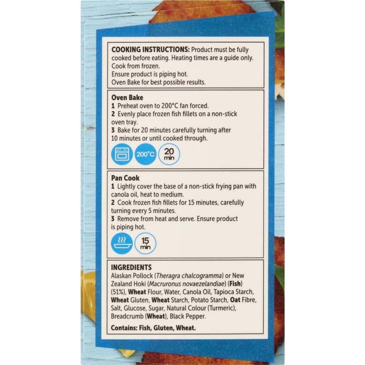 Woolworths Frozen Fish Crumbed 1kg Woolworths