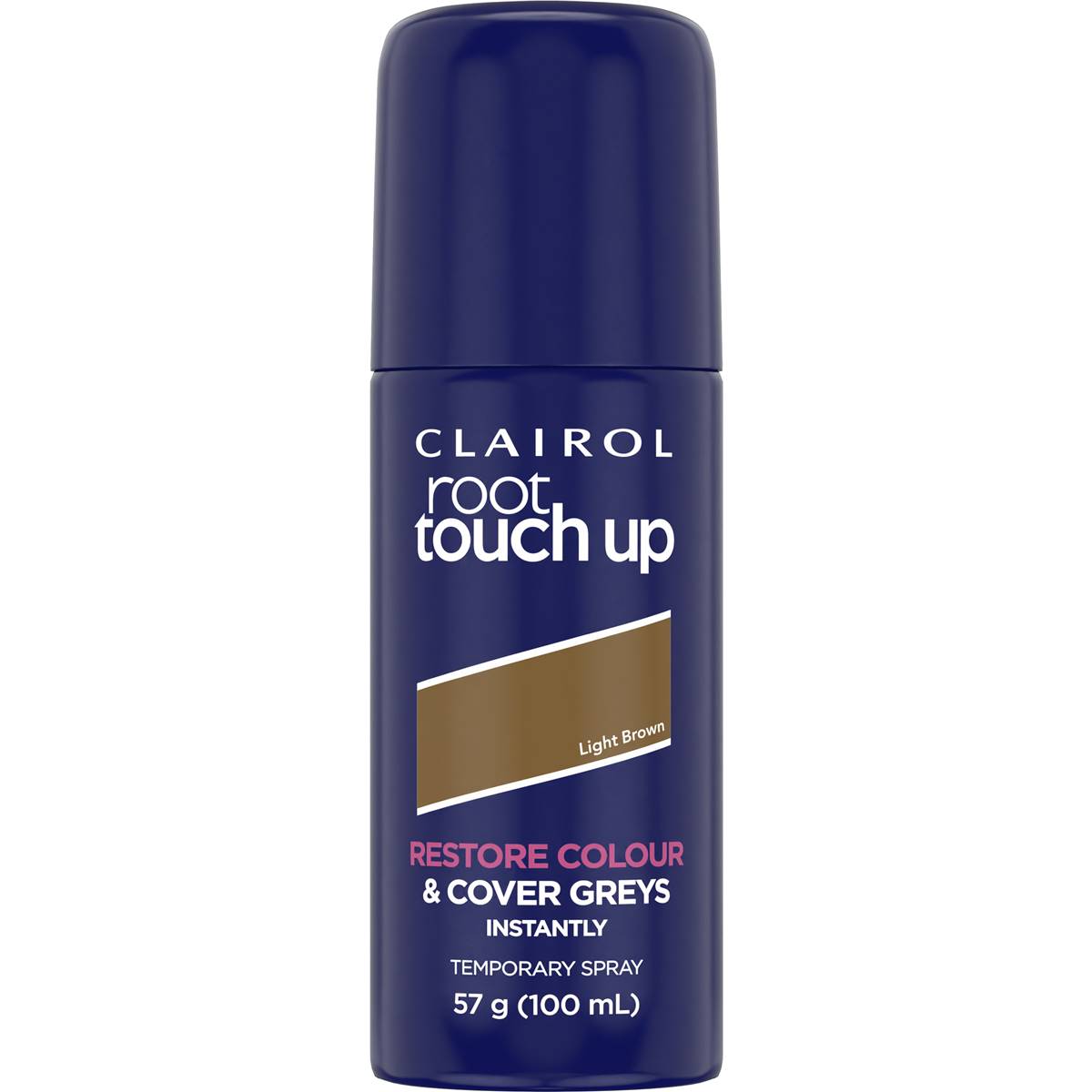 Clairol Root Touch Up Spray Light Brown Each Woolworths   700727 1 