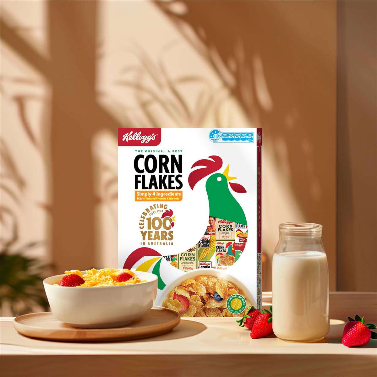 Kellogg's Corn Flakes Breakfast Cereal 220g | Woolworths