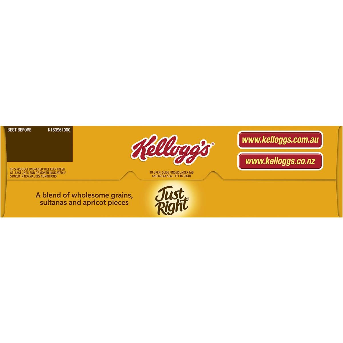 Kellogg's Just Right Apricot & Sultana Cereal 790g Woolworths