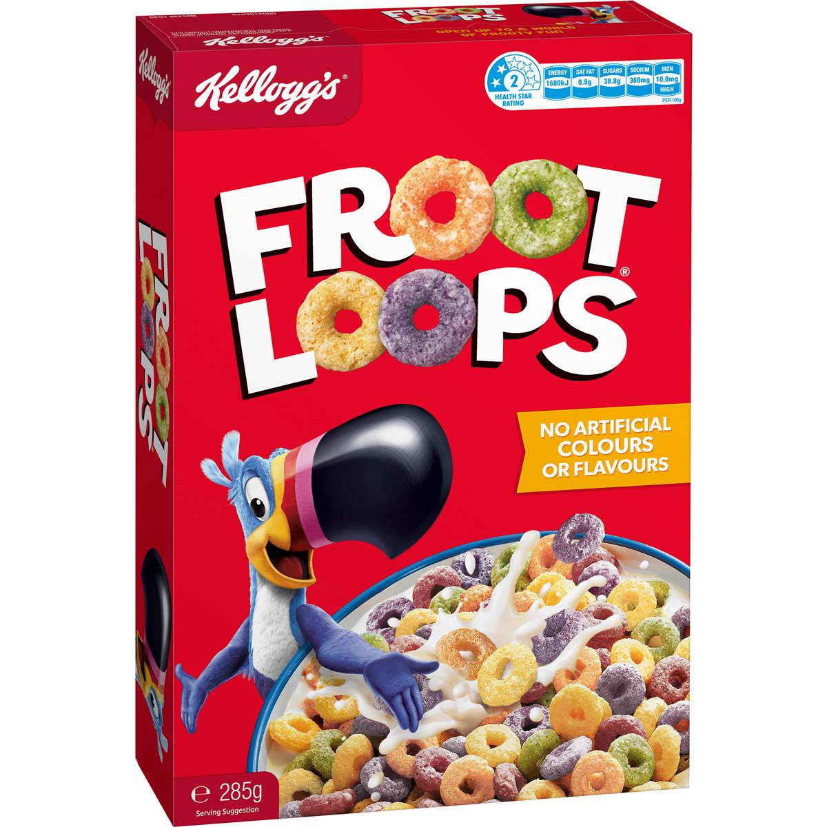 Kellogg's Froot Loops Breakfast Cereal