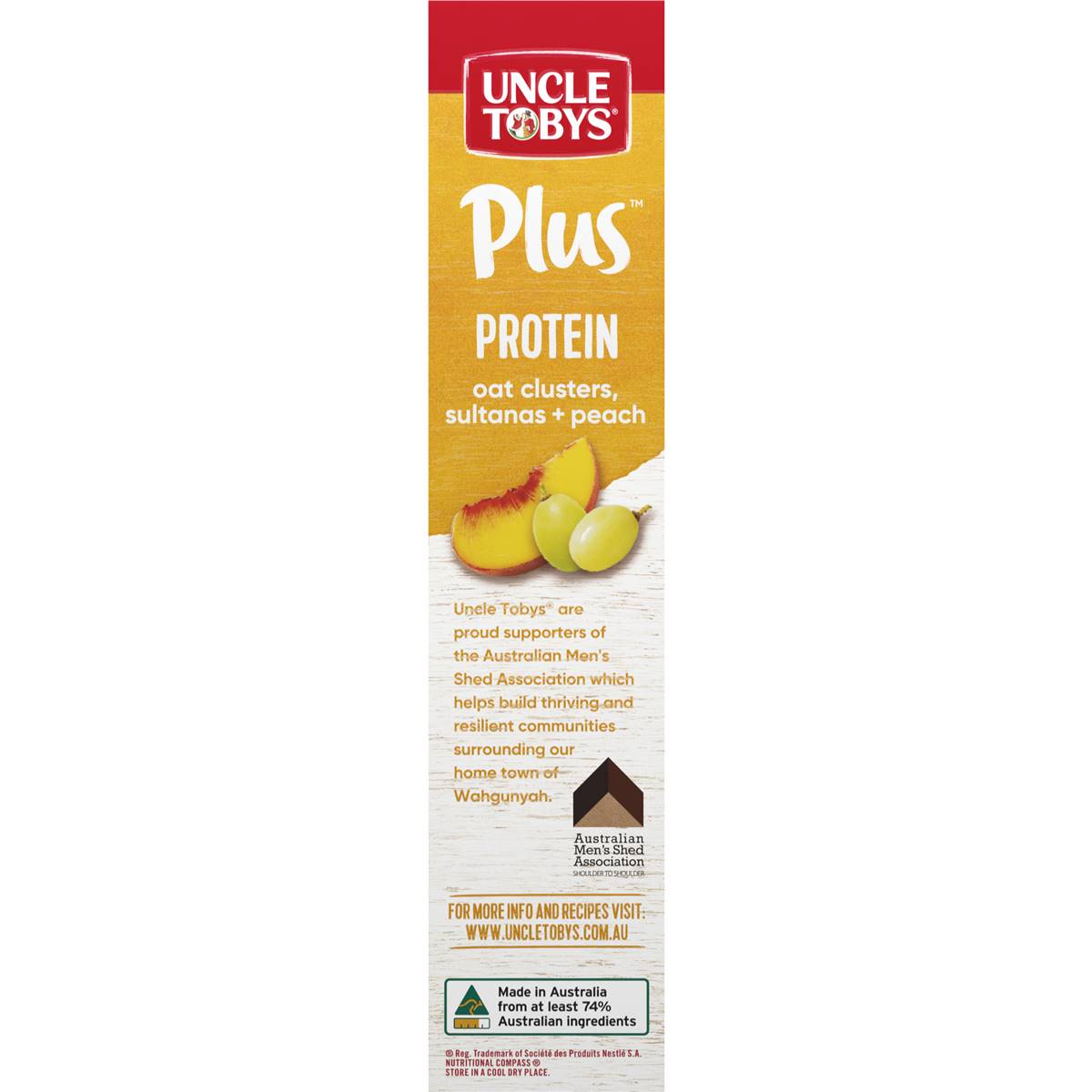 uncle-tobys-cereal-plus-protein-410g-woolworths