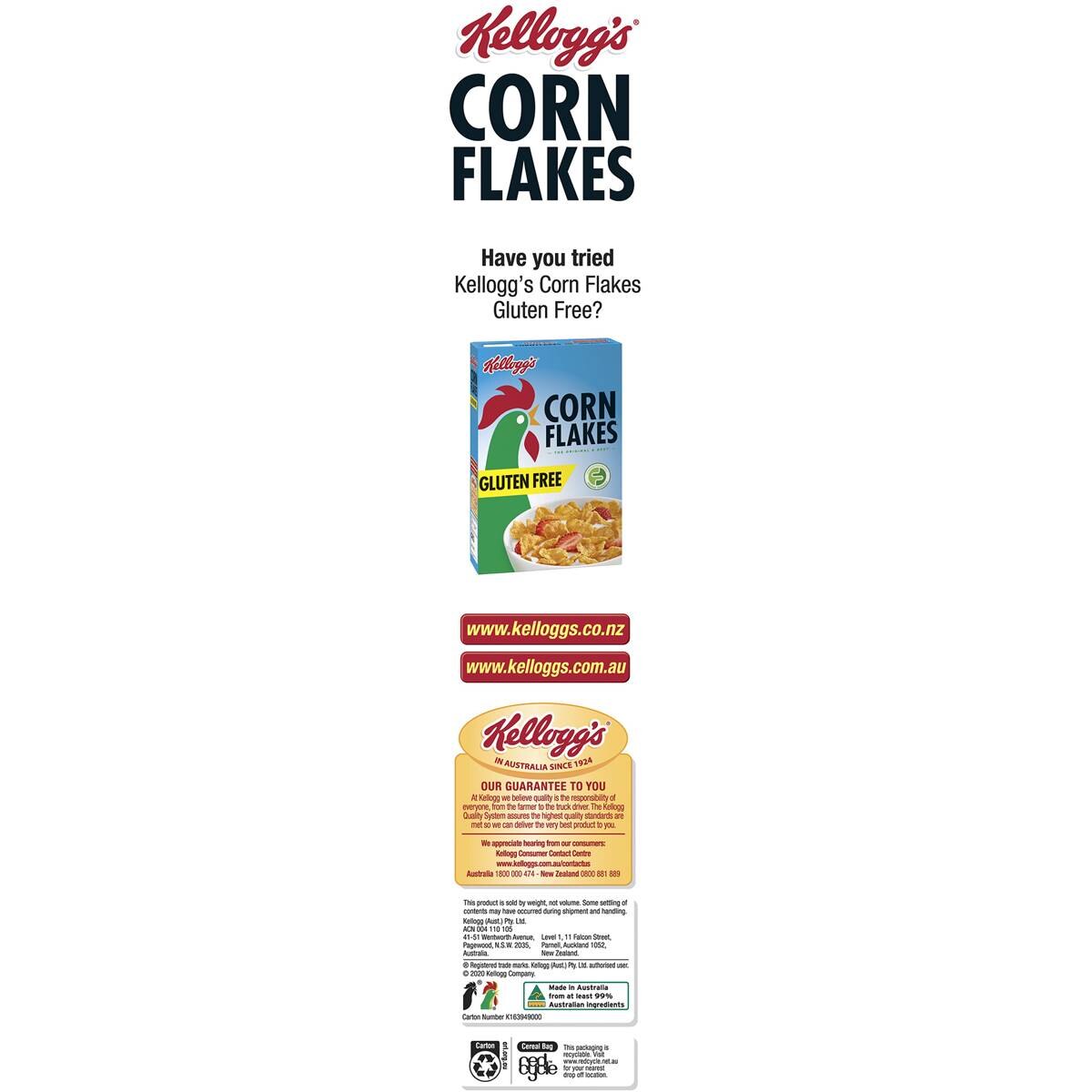 Kellogg S Corn Flakes Breakfast Cereal G Woolworths