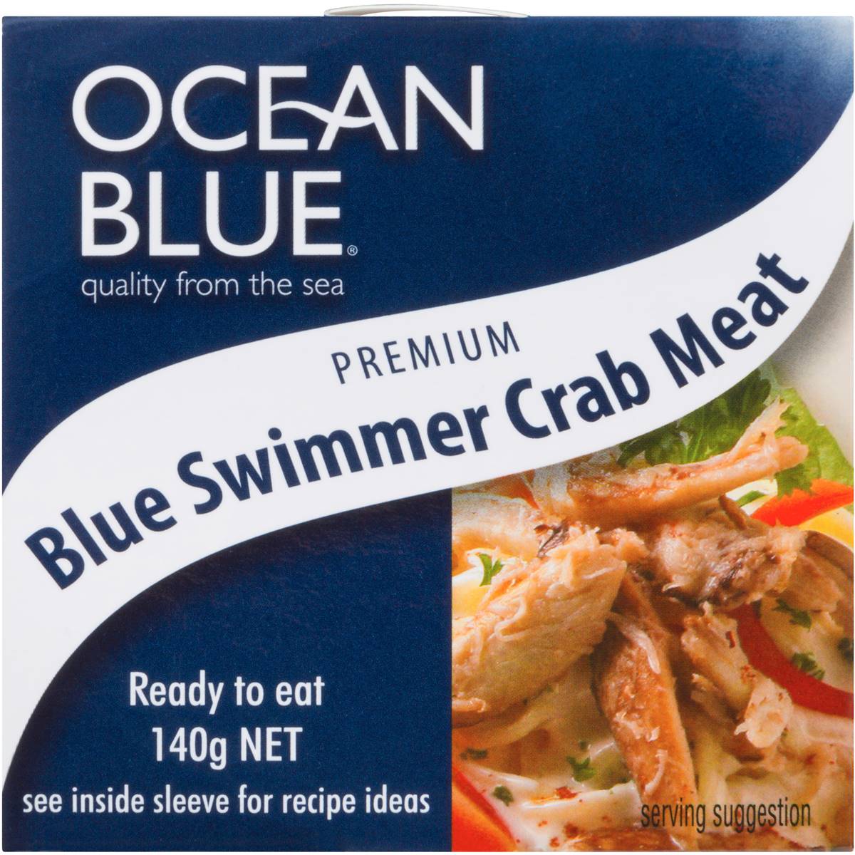 Ocean Blue Crab Meat 140g | Woolworths