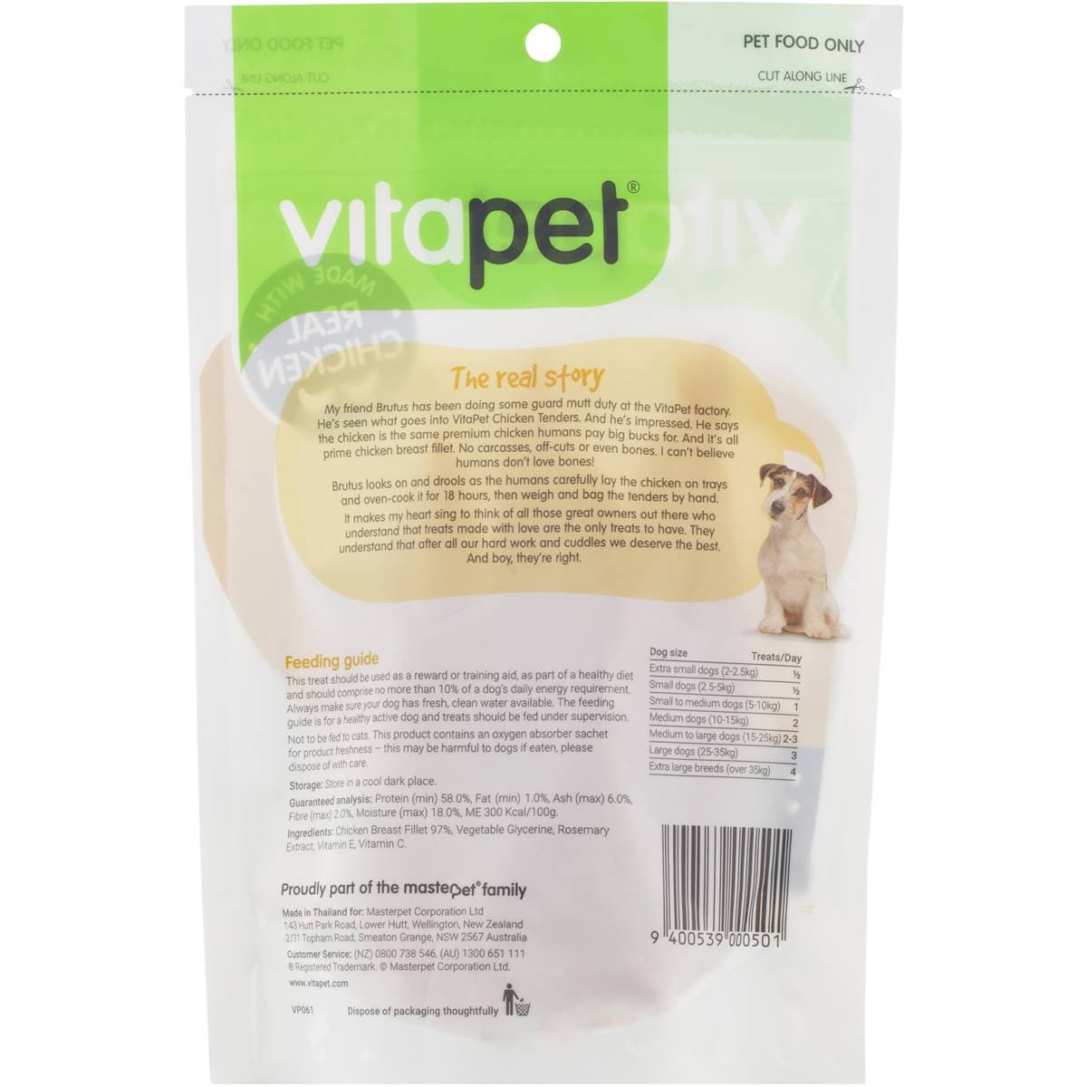 Vitapet Jerhigh Chicken Tenders For Dogs 100g Woolworths
