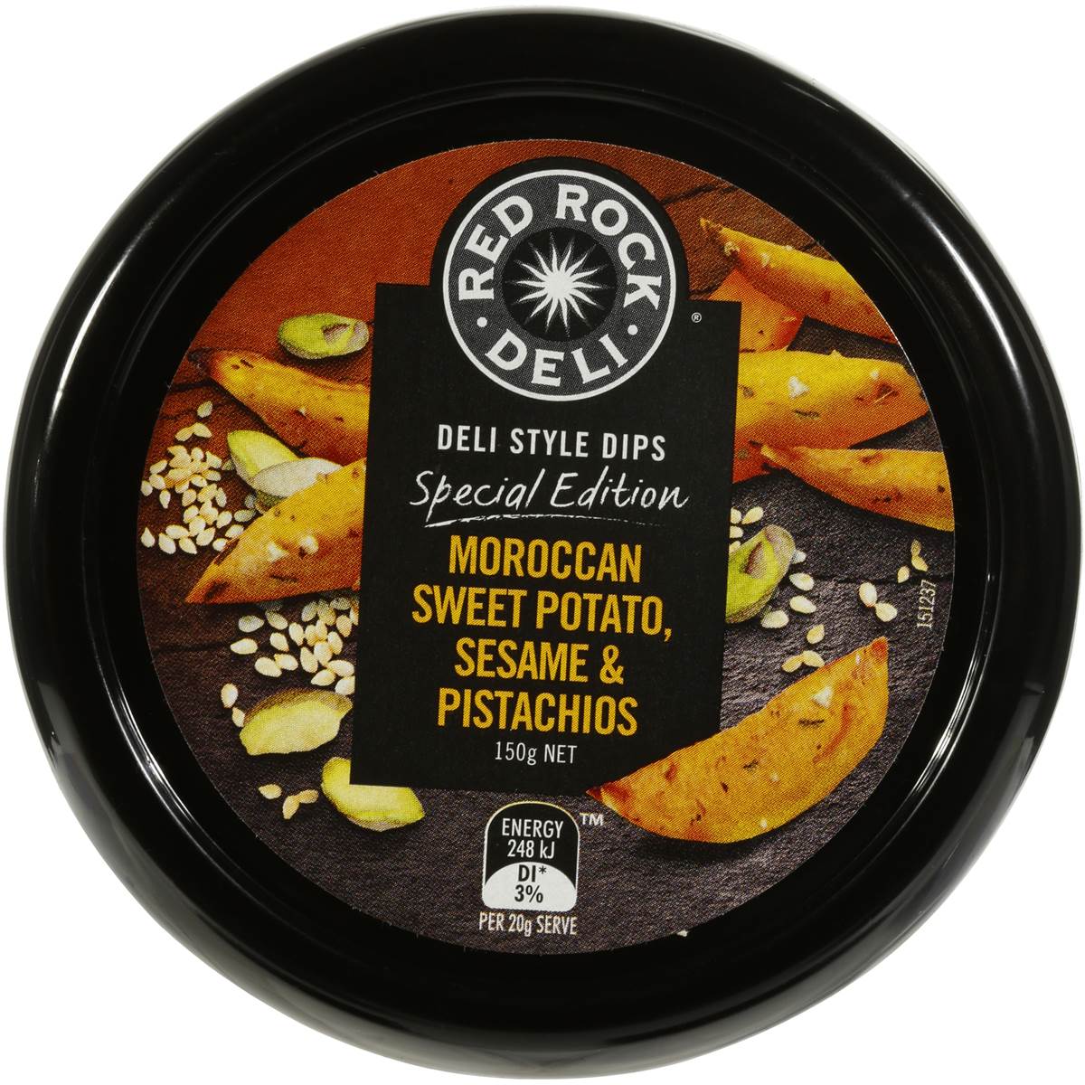 Red Rock Deli Dip Morrocan Sweet Potato 150g Woolworths
