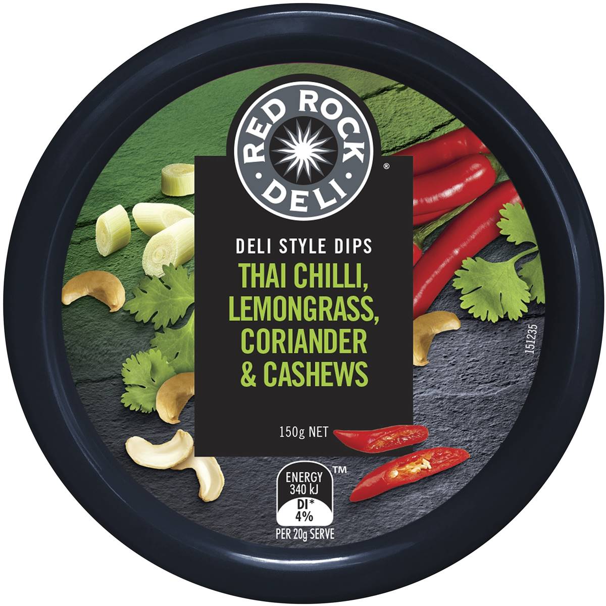 Red Rock Deli Dip Chilli & Lemongrass 150g Woolworths
