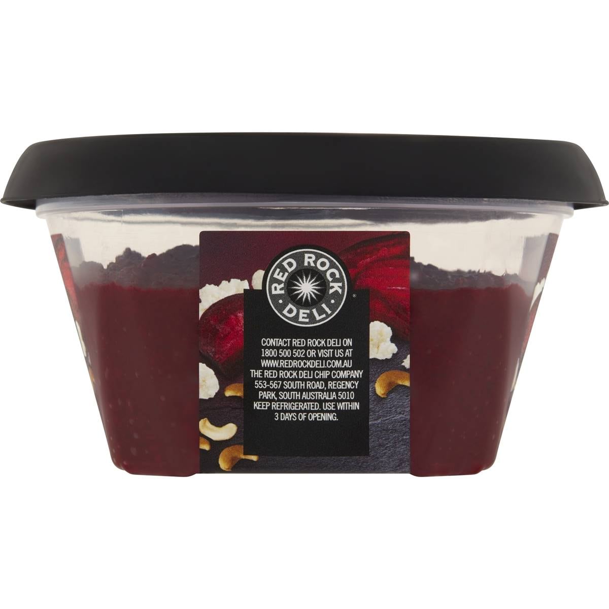 Red Rock Deli Dip Beetroot, Feta & Cashew 150g Woolworths