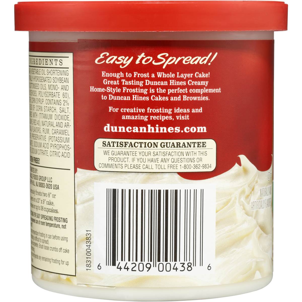 Duncan Hines Frosting Classic Vanilla 454g Woolworths