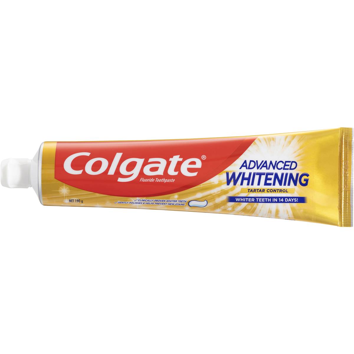 Colgate Advanced Whitening Tartar Control Toothpaste 190g | Woolworths