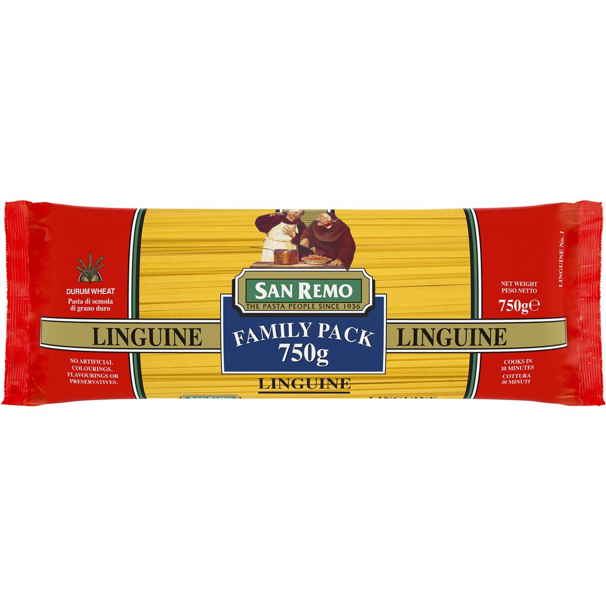 San Remo Linguine Pasta 750g Woolworths