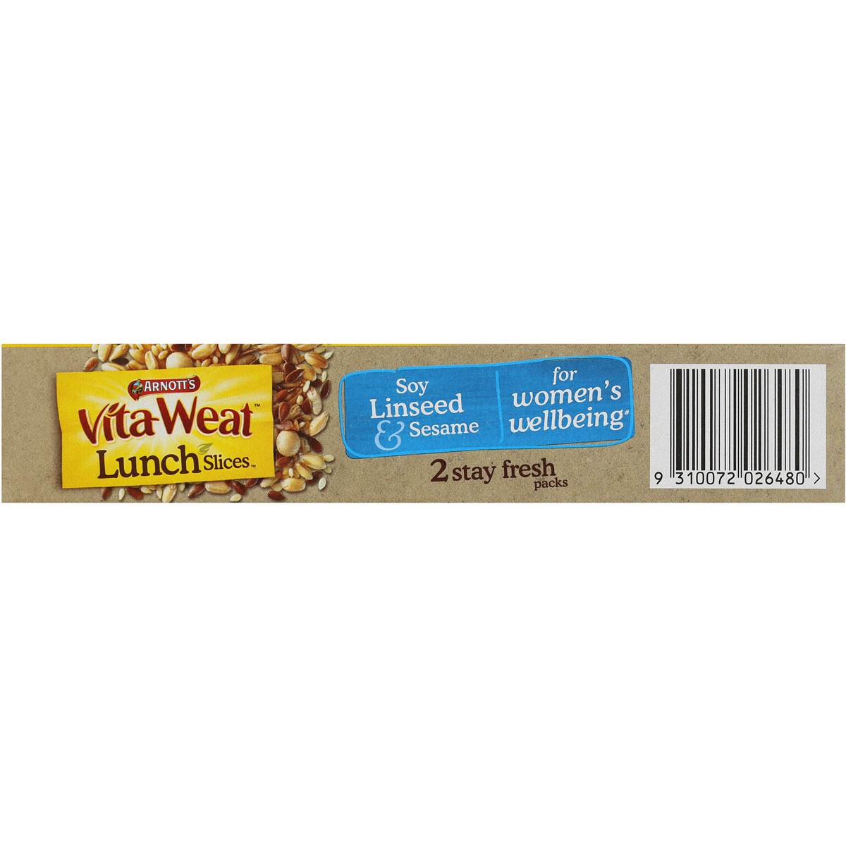 Arnott's Vitaweat Cracker Soy & Linseed 220g Woolworths