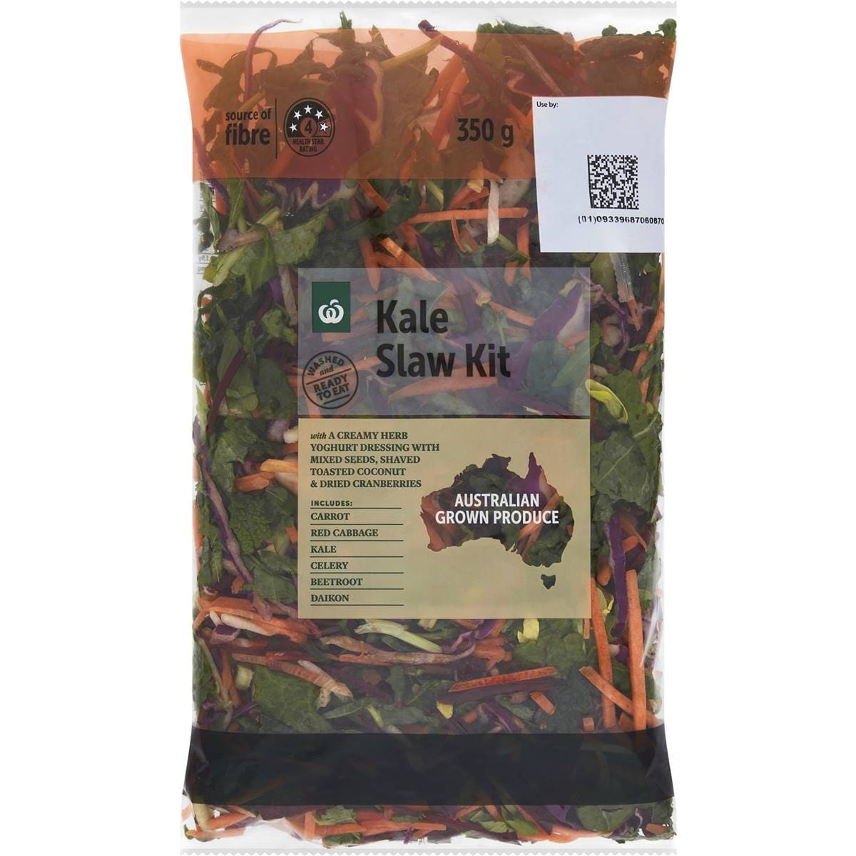 Woolworths Kaleslaw Kit 350g Woolworths