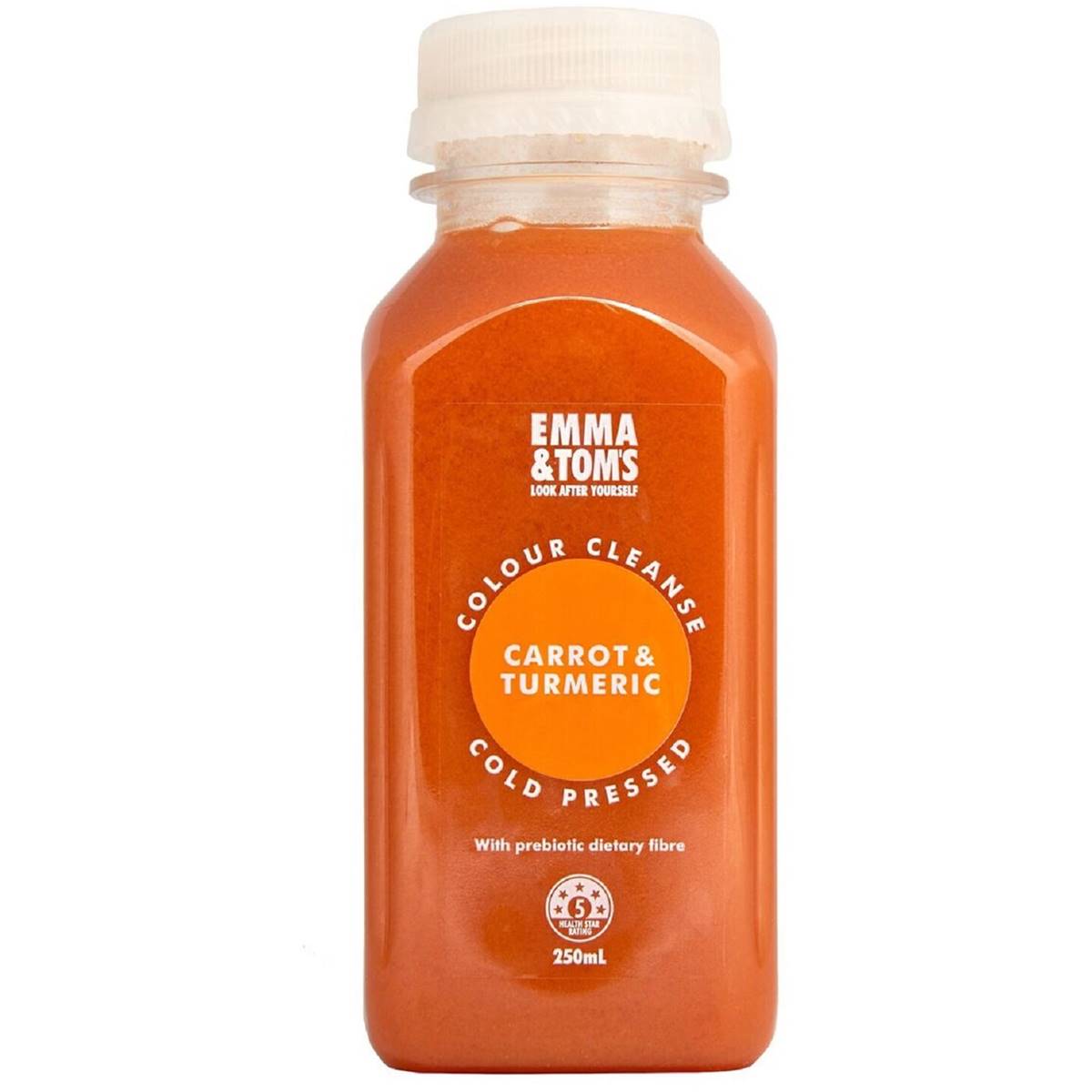 Emma & Tom's Carrot Tumeric Cleanse 250ml | Woolworths