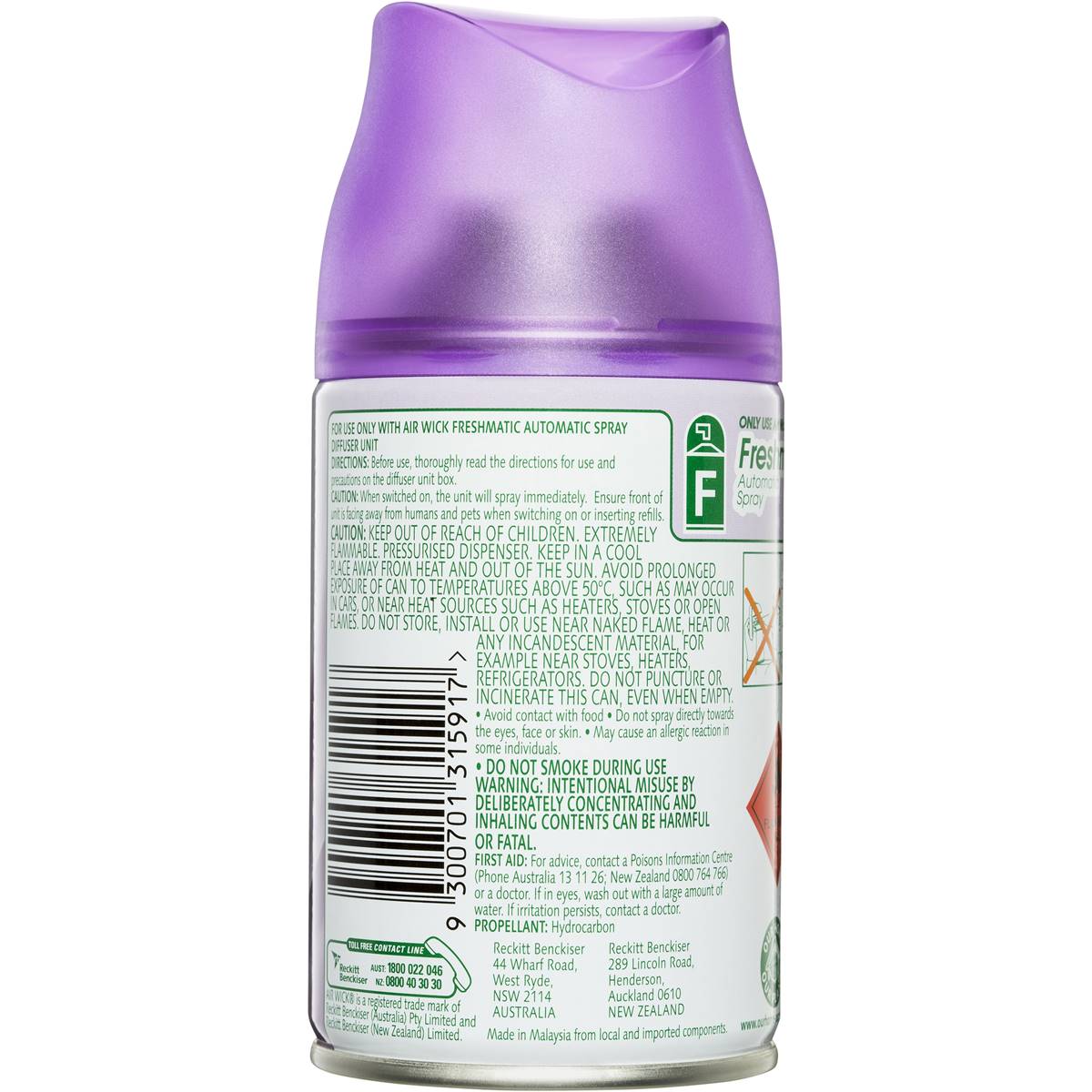 Air Wick Freshmatic Automatic Spray Lavender Refill 174g | Woolworths