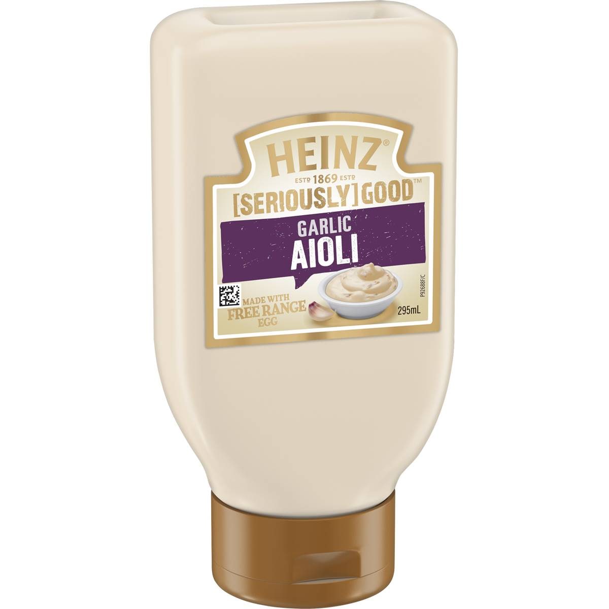 Heinz Seriously Good Garlic Aioli Mayonnaise Mayo 295ml Woolworths