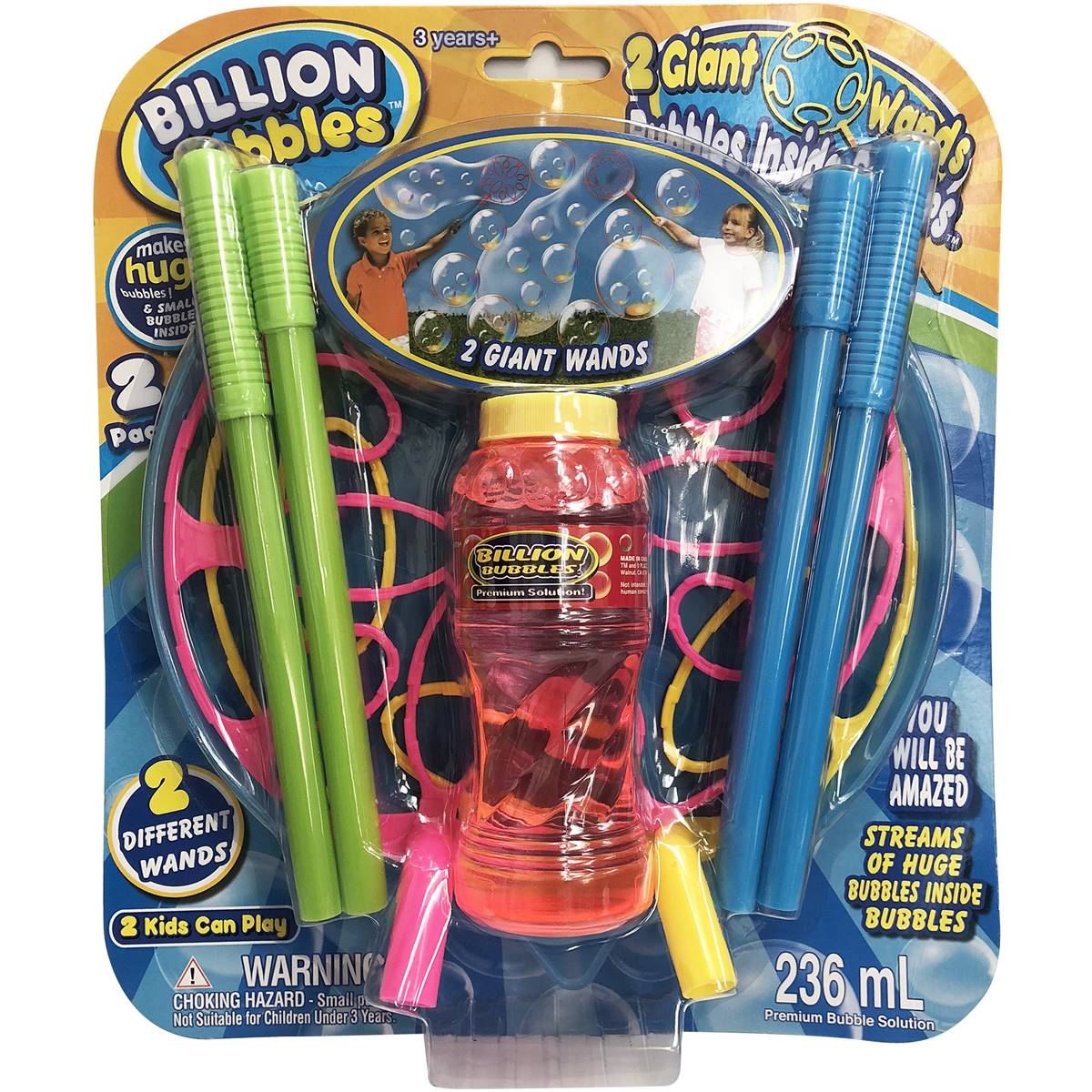 Billion Bubbles Amazing Bubbles Kit Each | Woolworths