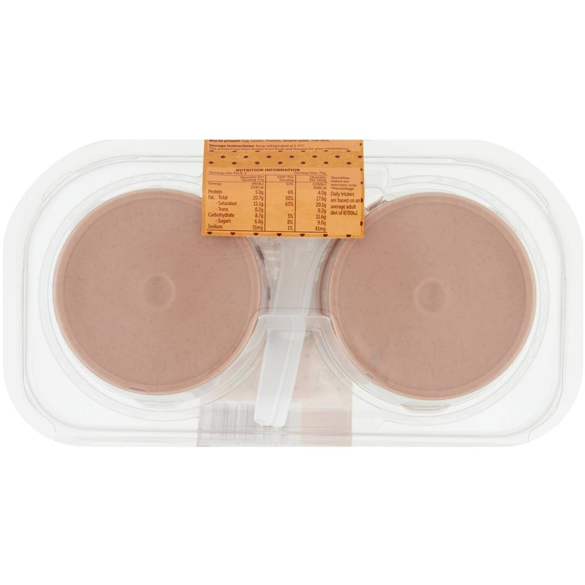 Woolworths Chocolate Mousse 2 Pack Woolworths